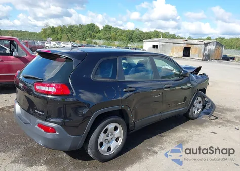 2014 Jeep Cherokee Sport z USA, uszkodzony, nr VIN 1C4PJLAB2EW302892